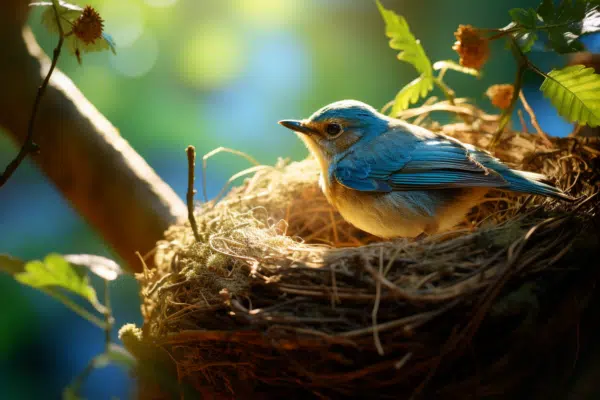 Le mystère de l’oiseau à l’œuf bleu : exploration de cette rareté naturelle