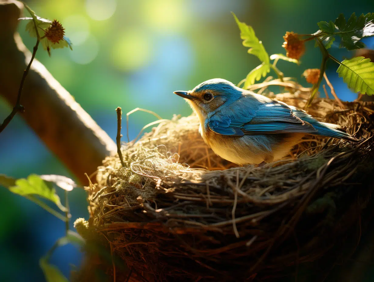 Le mystère de l’oiseau à l’œuf bleu : exploration de cette rareté naturelle