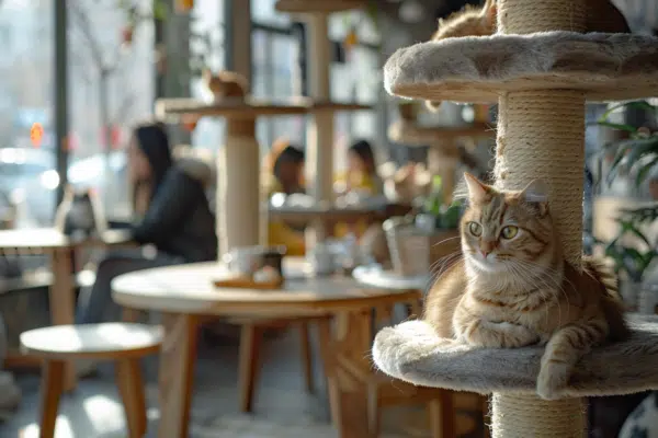 Découverte des bars à chats : tendances et bienfaits pour les amoureux des félins