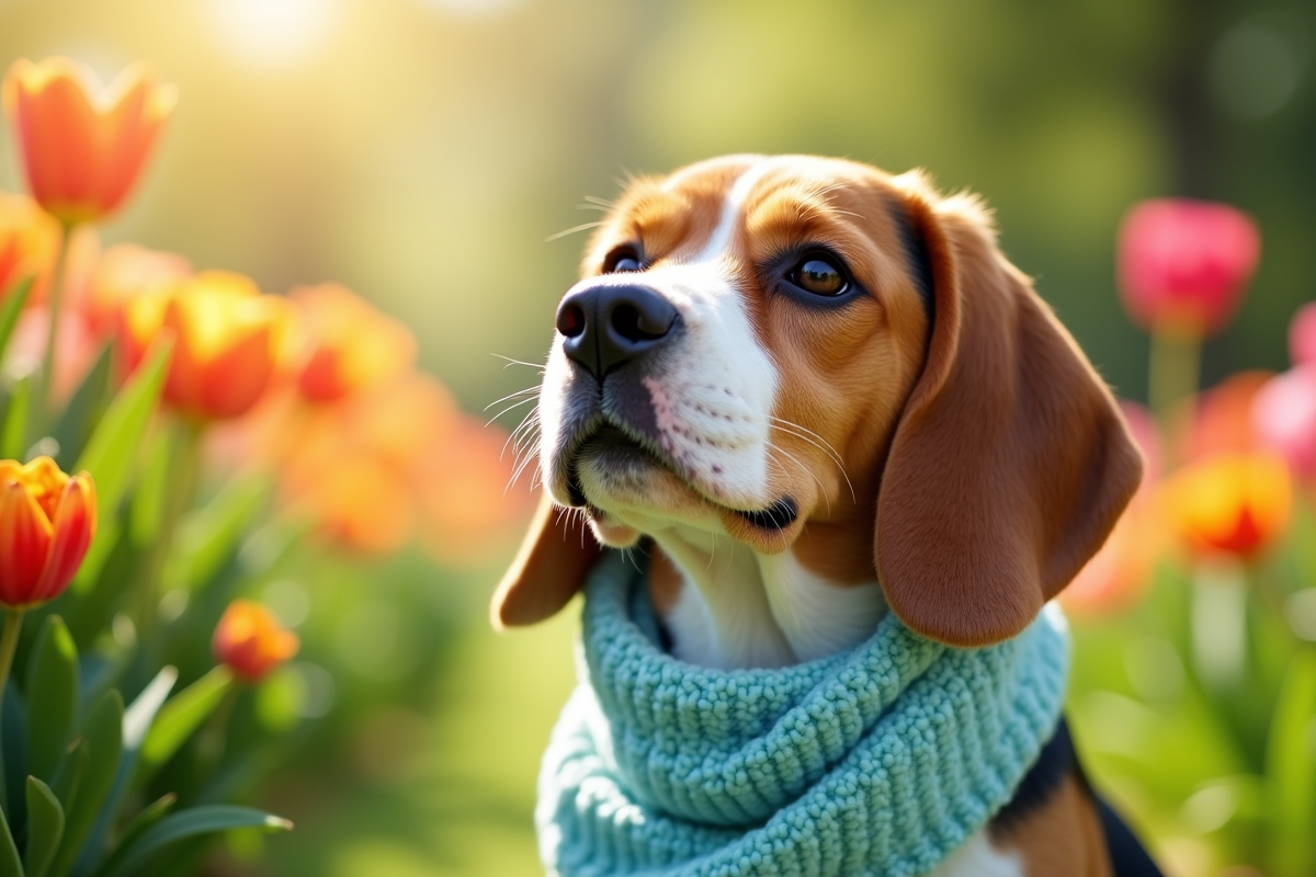 chien malade