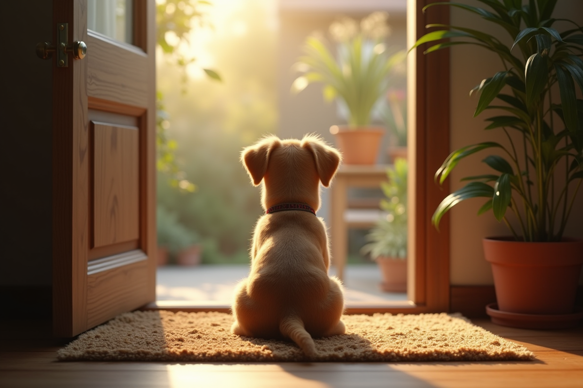 chien triste