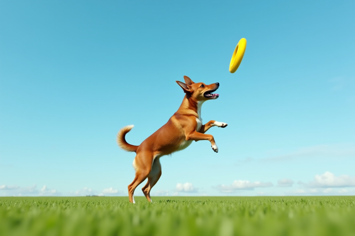 chien actif