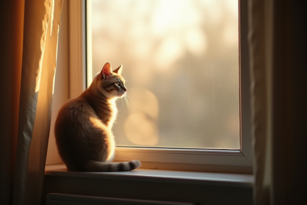 Chat : pourquoi l’absence de son maître peut-elle être difficile pour lui ?