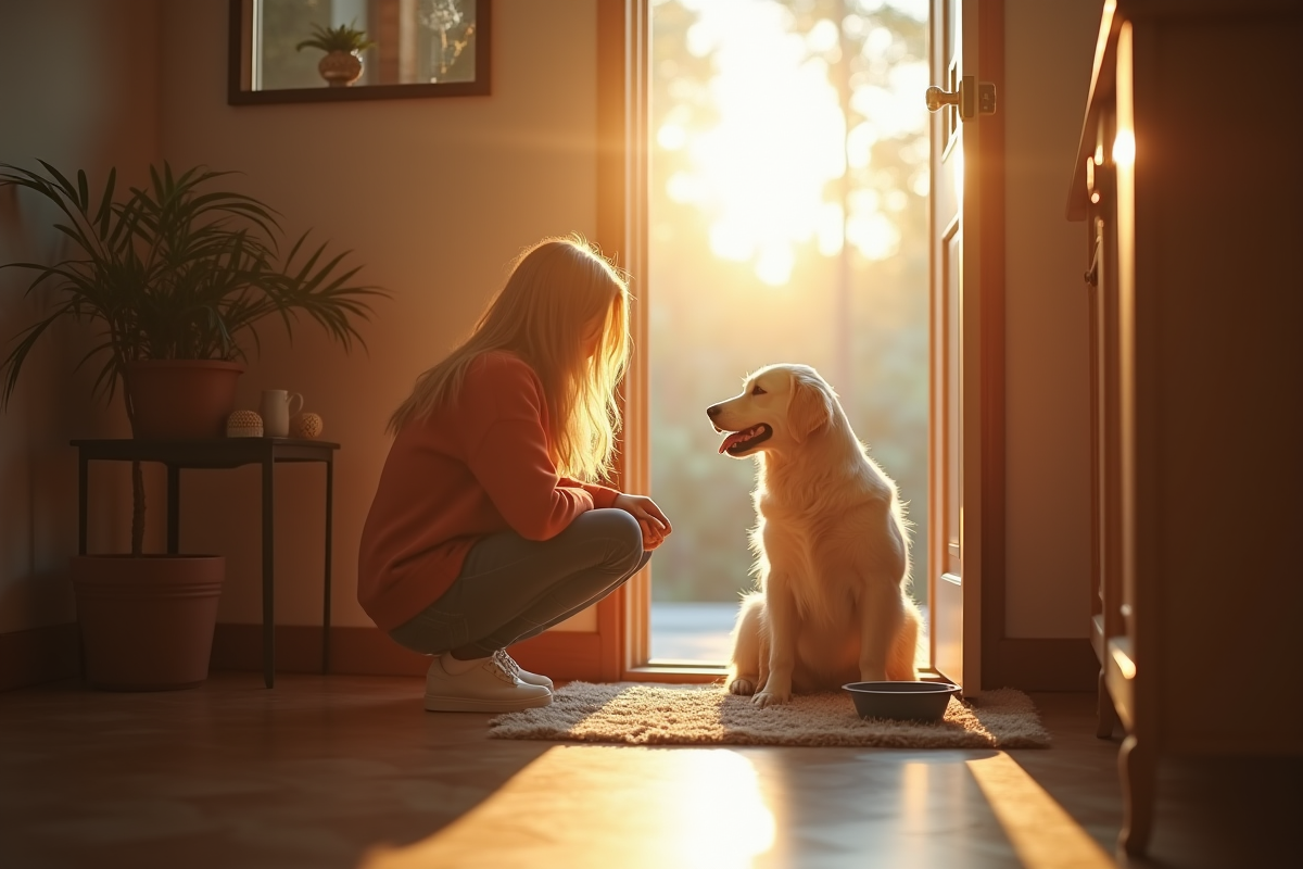 chien solitude