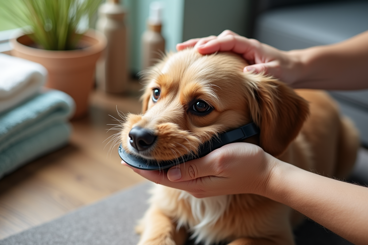 chien malodorant