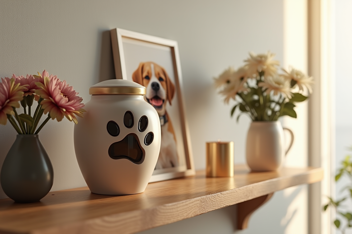 chien crémation