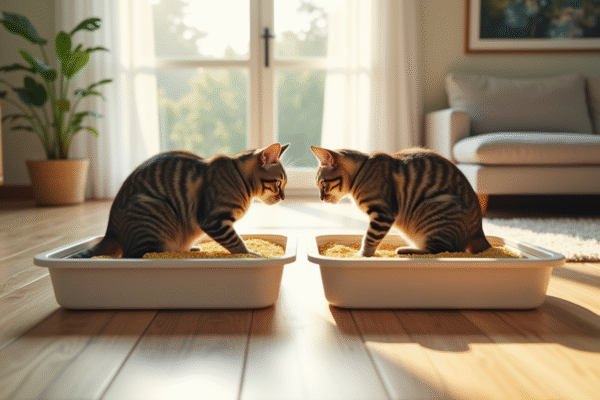 Litière de maïs ou de blé : quel choix pour votre chat ?